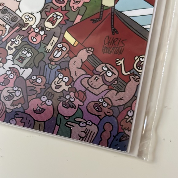 Regular Show #1 Houghton Virgin Variant Kaboom Comics 2013 Cartoon Network - Picture 4 of 5